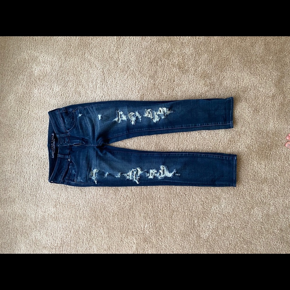 American eagle cropped Jeans